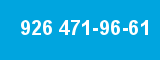 926 471-96-61